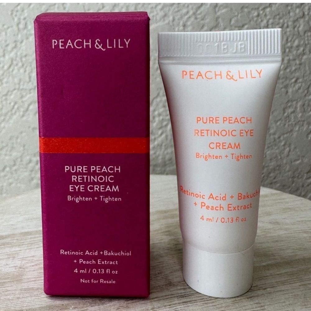 $6 🌙 Peach & Lily Retinol For All Pure Peach Retenioc‎ Eye Cream NEW